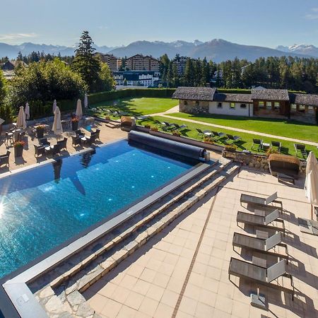 Hostellerie Du Pas De L'Ours "Relais Et Chateaux" Crans-Montana Kültér fotó