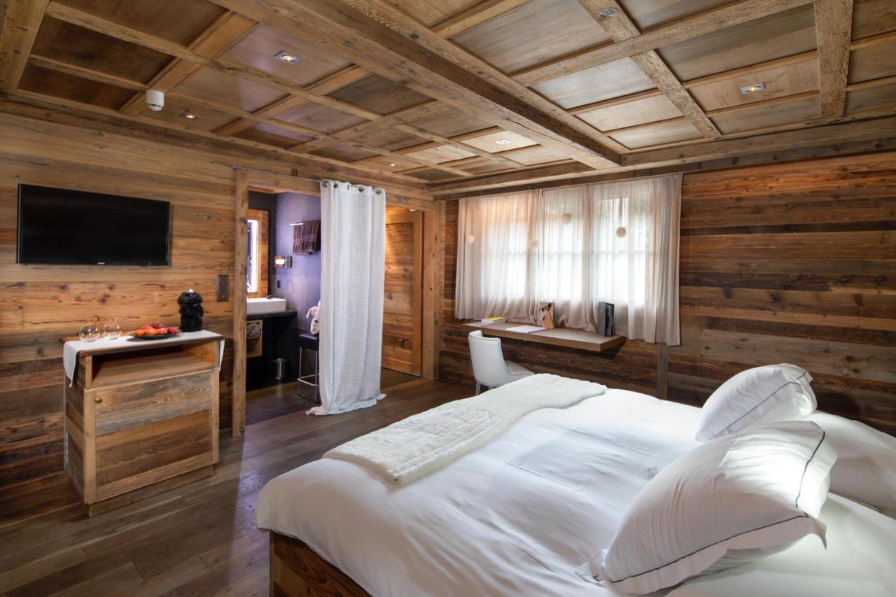 Hostellerie Du Pas De L'Ours "Relais Et Chateaux" Crans-Montana Kültér fotó