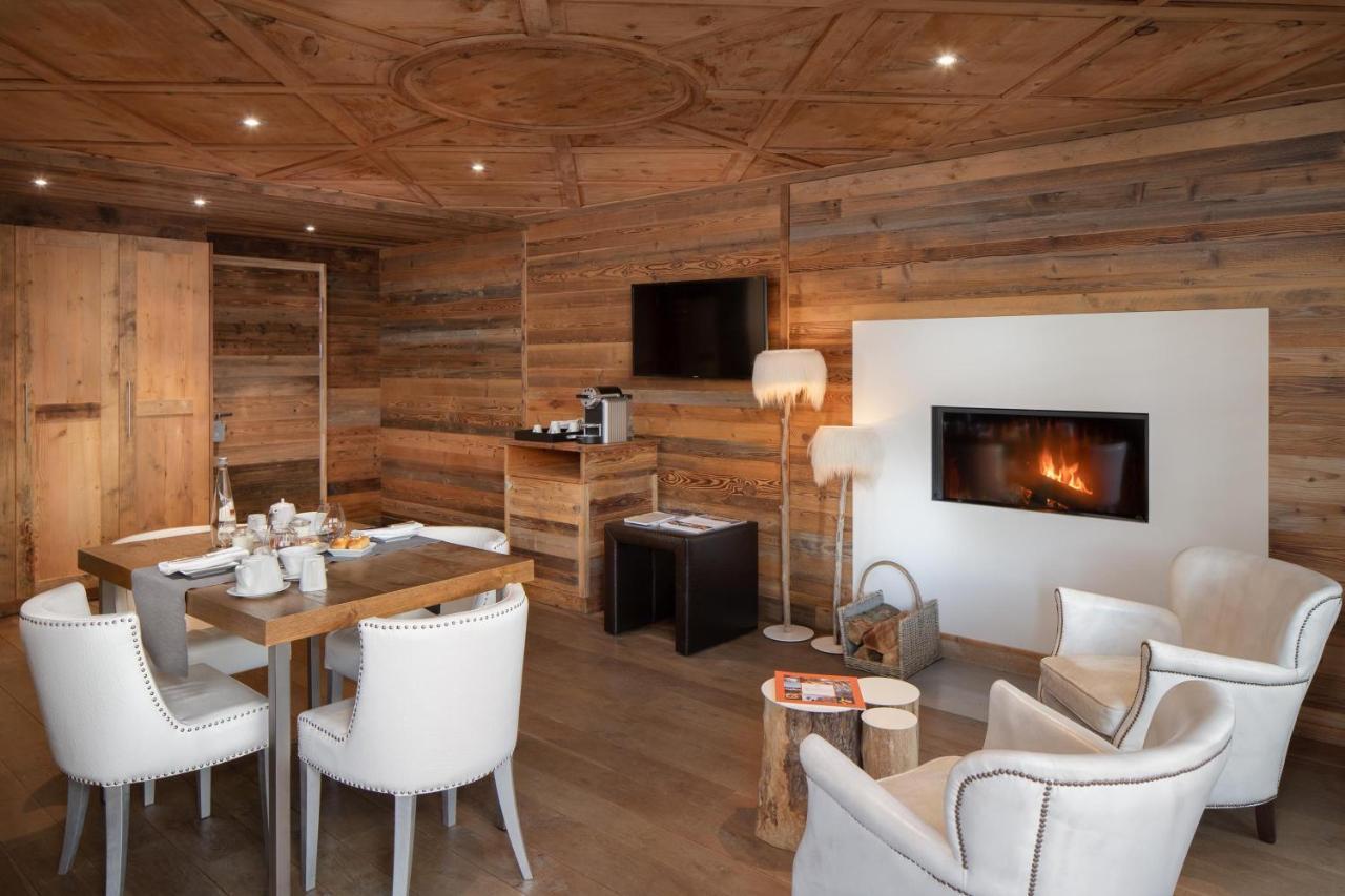 Hostellerie Du Pas De L'Ours "Relais Et Chateaux" Crans-Montana Kültér fotó