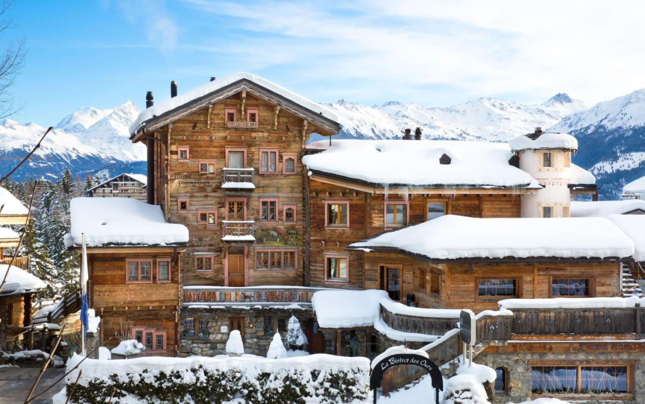 Hostellerie Du Pas De L'Ours "Relais Et Chateaux" Crans-Montana Kültér fotó
