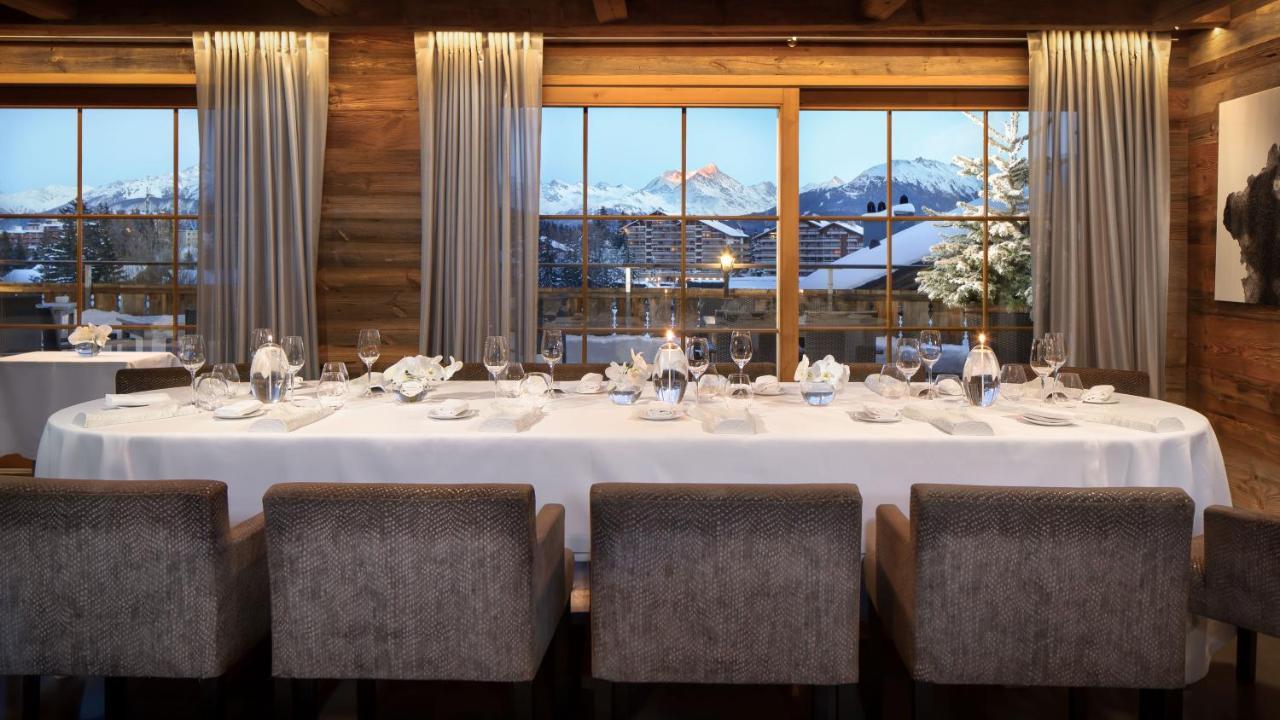 Hostellerie Du Pas De L'Ours "Relais Et Chateaux" Crans-Montana Kültér fotó