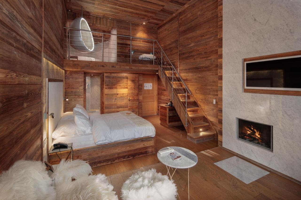 Hostellerie Du Pas De L'Ours "Relais Et Chateaux" Crans-Montana Kültér fotó
