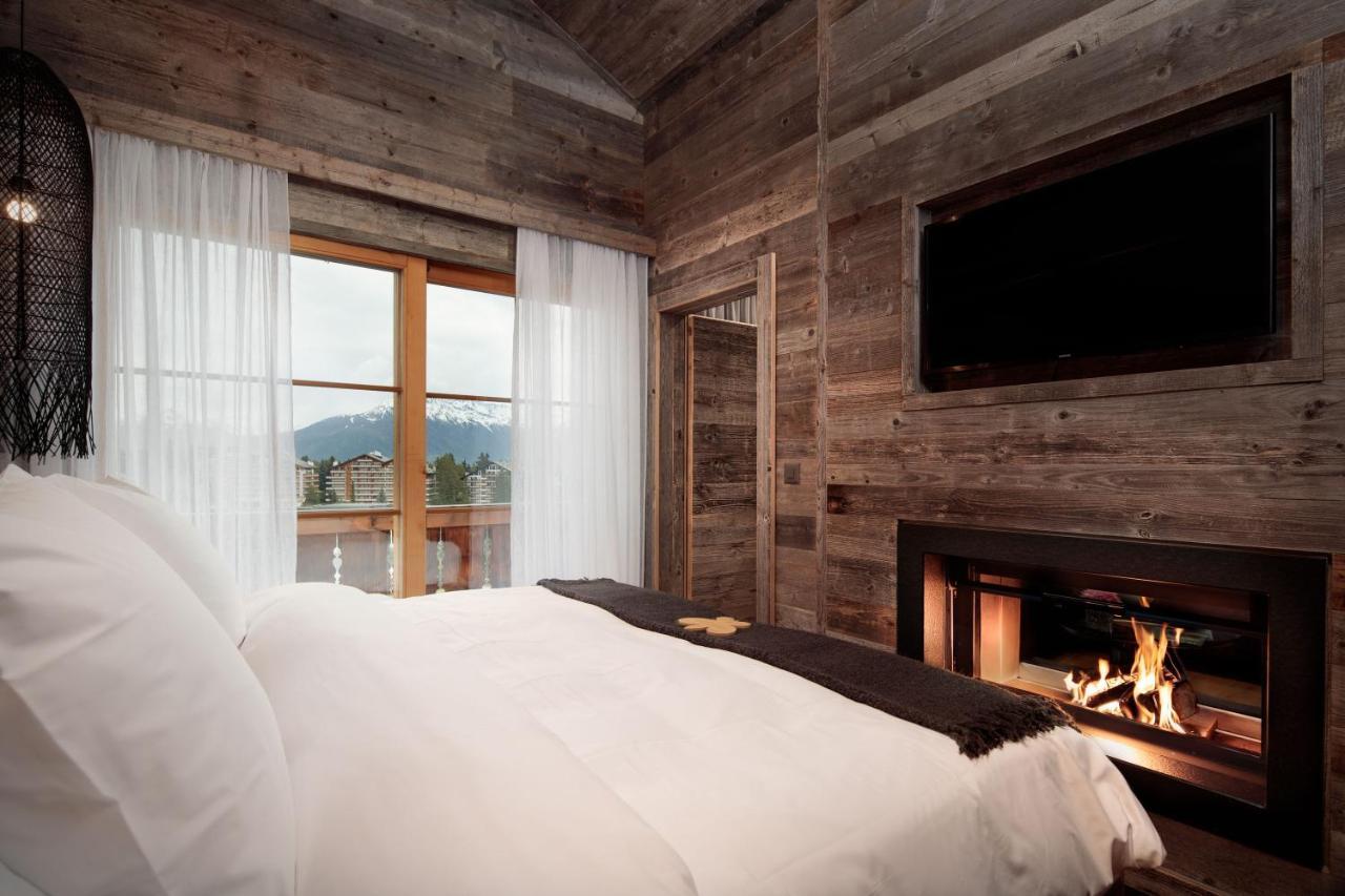 Hostellerie Du Pas De L'Ours "Relais Et Chateaux" Crans-Montana Kültér fotó