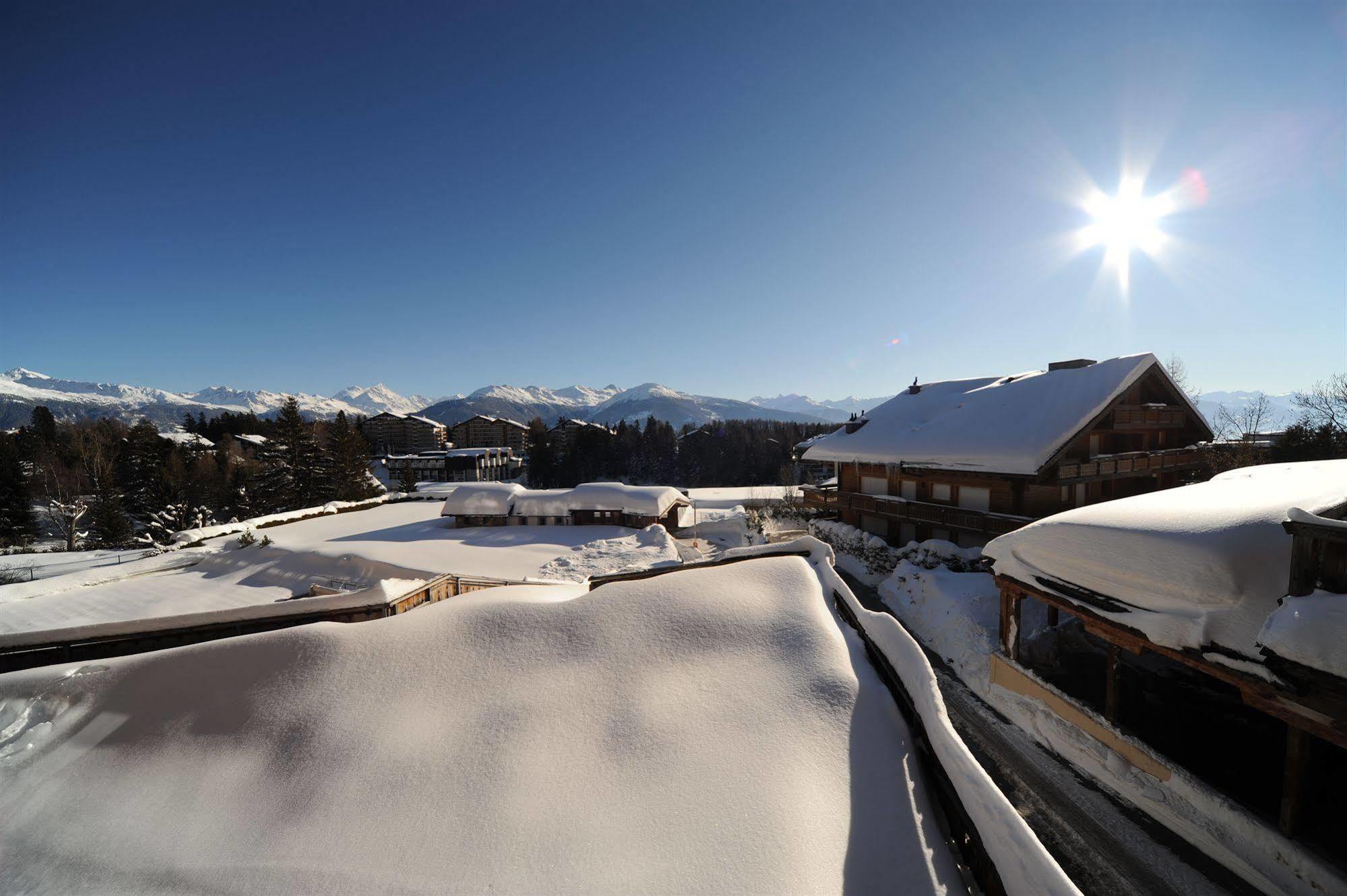 Hostellerie Du Pas De L'Ours "Relais Et Chateaux" Crans-Montana Kültér fotó
