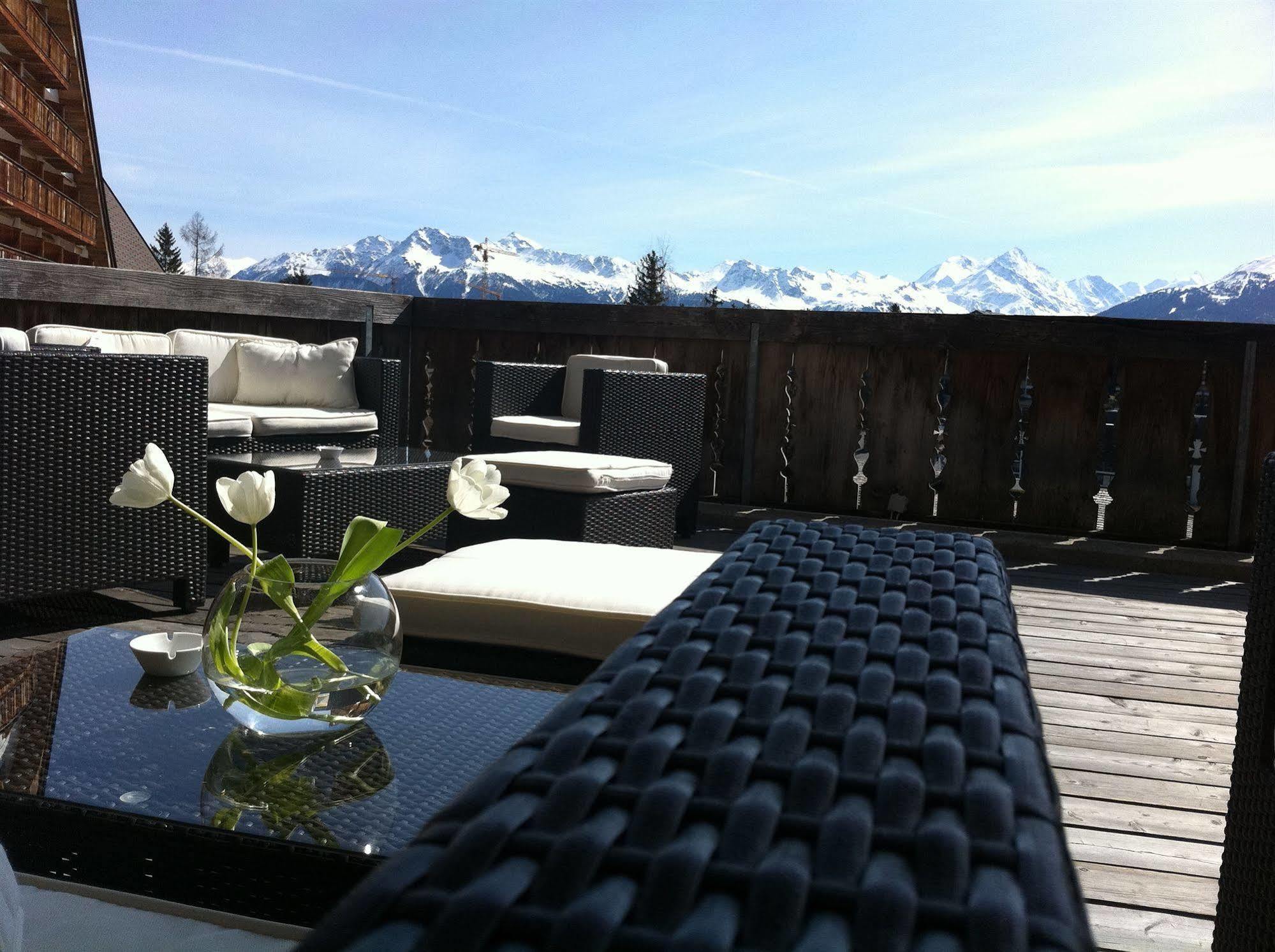 Hostellerie Du Pas De L'Ours "Relais Et Chateaux" Crans-Montana Kültér fotó