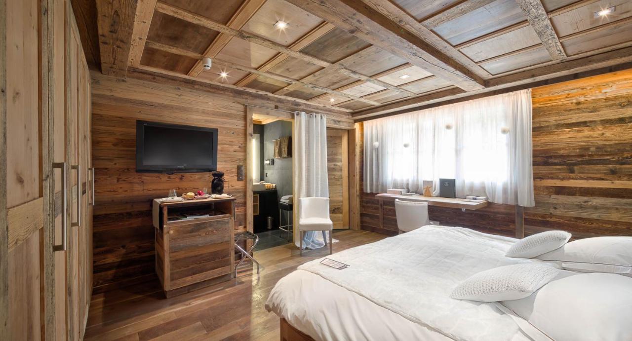 Hostellerie Du Pas De L'Ours "Relais Et Chateaux" Crans-Montana Kültér fotó