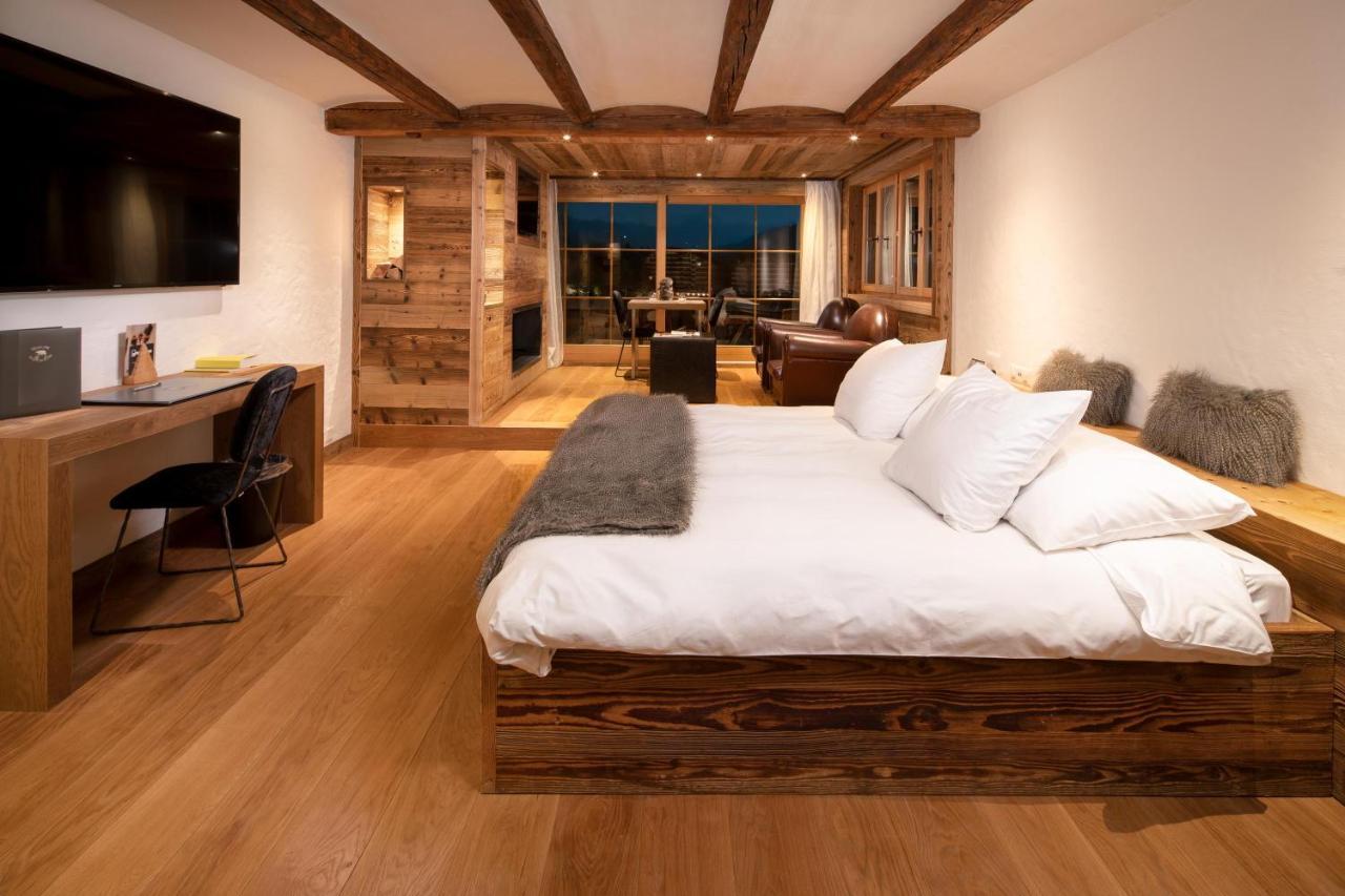 Hostellerie Du Pas De L'Ours "Relais Et Chateaux" Crans-Montana Kültér fotó
