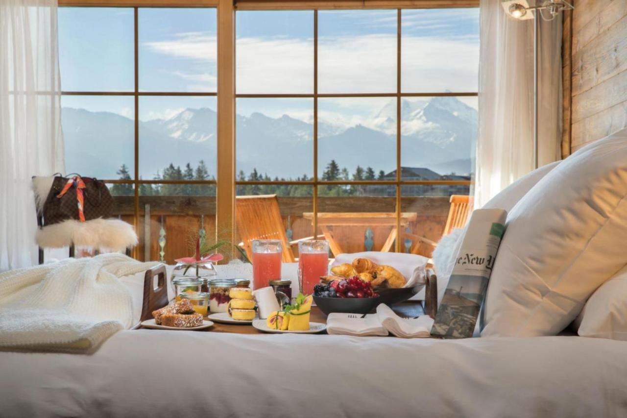 Hostellerie Du Pas De L'Ours "Relais Et Chateaux" Crans-Montana Kültér fotó