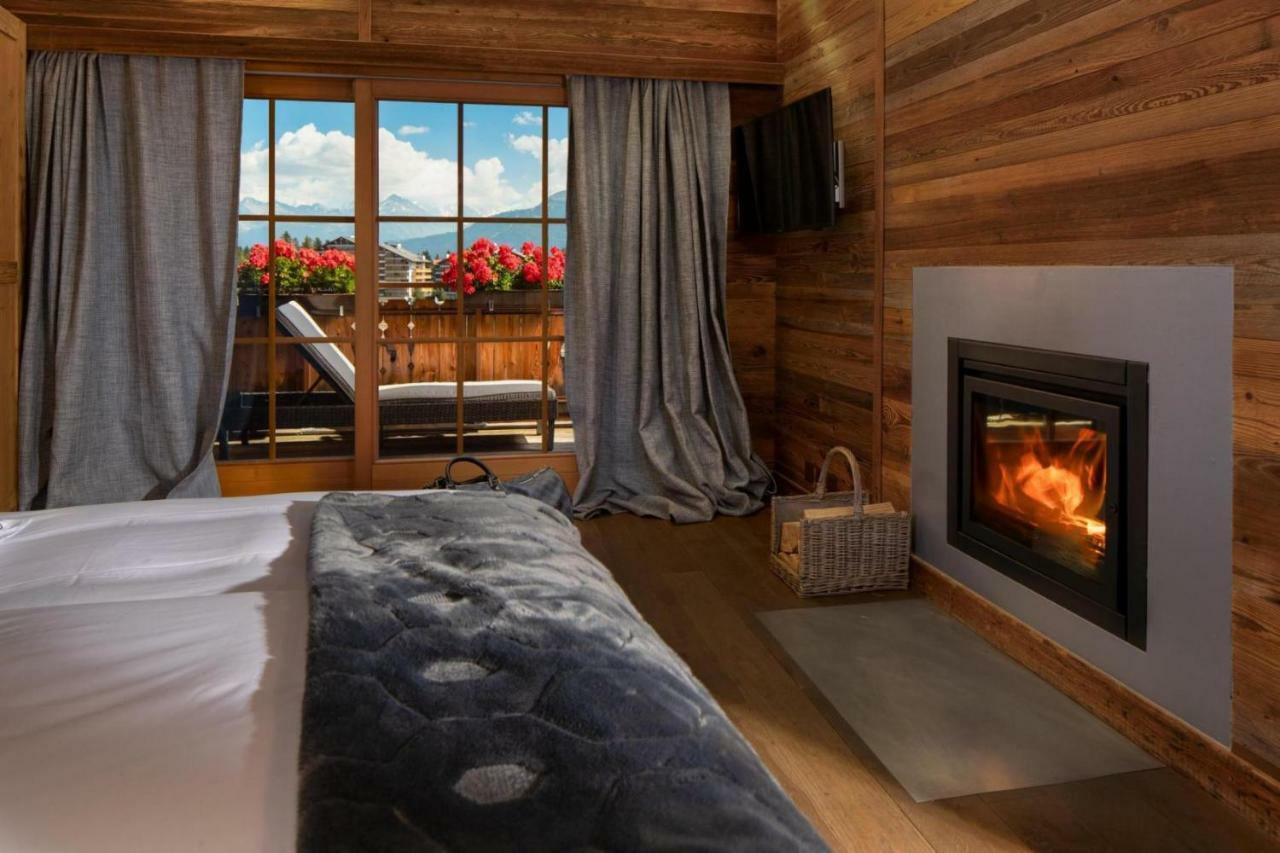 Hostellerie Du Pas De L'Ours "Relais Et Chateaux" Crans-Montana Kültér fotó