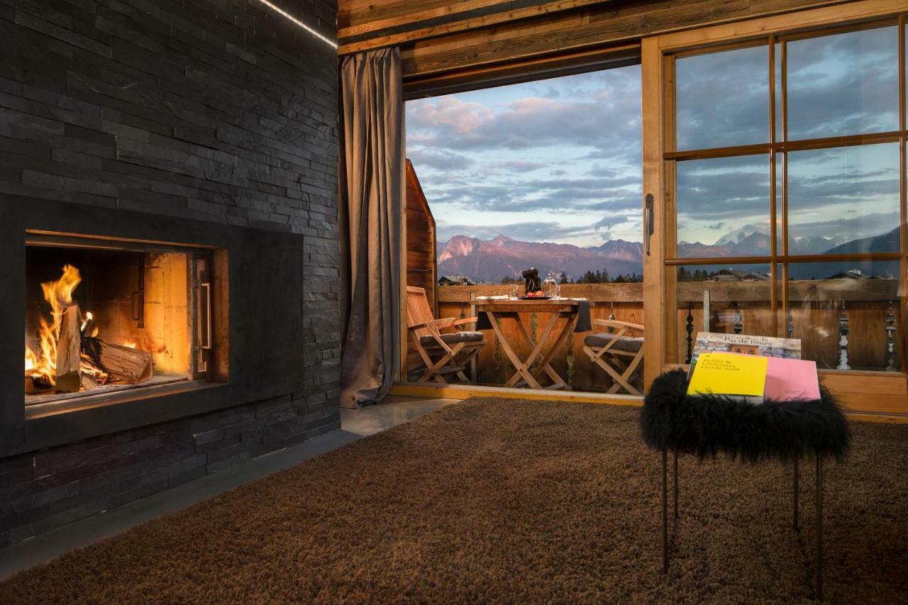 Hostellerie Du Pas De L'Ours "Relais Et Chateaux" Crans-Montana Kültér fotó